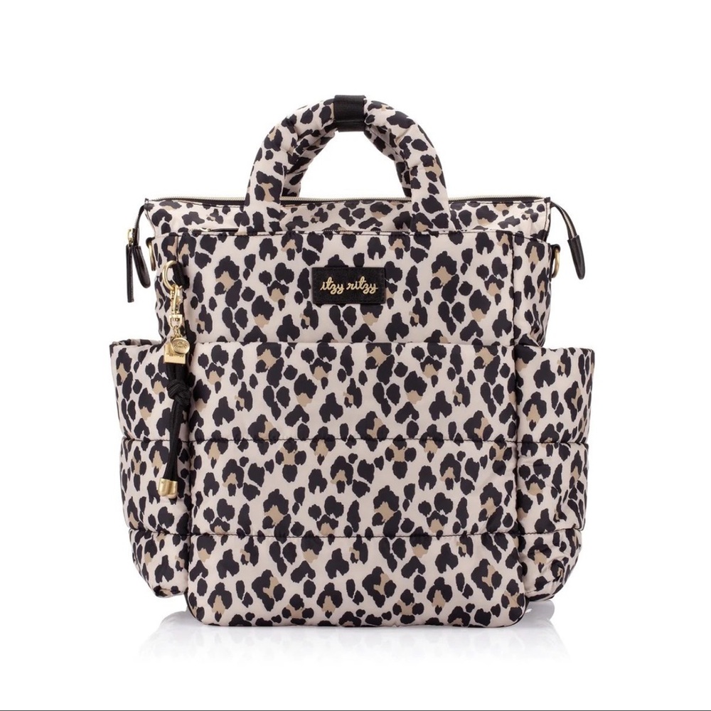 Itzy Ritzy Chic Leopard Baby Bag